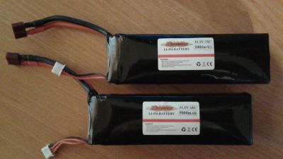 Лот: 8228588. Фото: 1. Батарея LI PO 5000 mAh 11.1V 35C. Другое (моделизм)