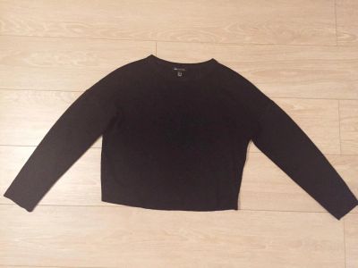 Лот: 7062770. Фото: 1. Черный свитер Mango, не новый. Свитеры, толстовки, худи