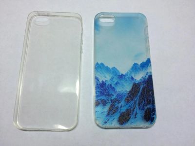 Лот: 7249941. Фото: 1. Чехол на iPhone 5/5s силикон. Чехлы, бамперы