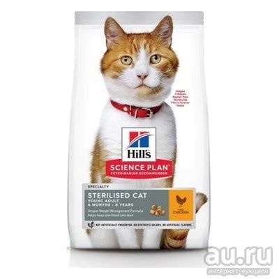 Лот: 15476339. Фото: 1. Хилс для кошек стерилизованных... Корма