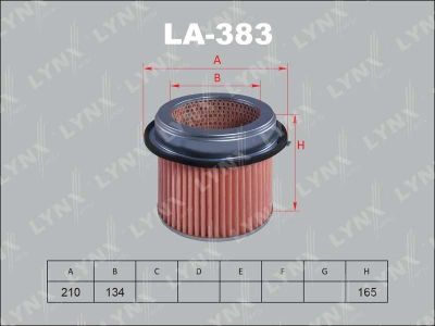 Лот: 13357205. Фото: 1. Lynx LA-383 Воздушный фильтр. Расходные материалы