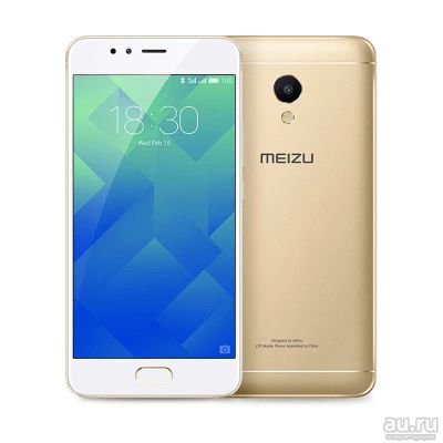 Лот: 9985529. Фото: 1. Meizu M5S 32GB золотистый M612H... Смартфоны