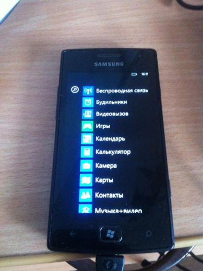 Лот: 6954304. Фото: 1. samsung i8350. Смартфоны