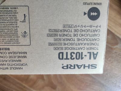 Лот: 25512054. Фото: 1. Картридж sharp al-103 rs (новый... Картриджи, расходные материалы