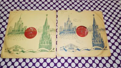 Лот: 25706432. Фото: 1. 2 долгоиграющие большие пластинки... Аудиозаписи