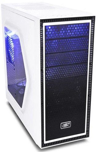 Лот: 10004931. Фото: 1. корпус deepcool tesseract sw white... Корпуса, блоки питания
