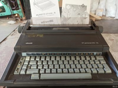 Лот: 17892798. Фото: 1. печатная машинка Olivetti ET-510-II. Предметы интерьера и быта