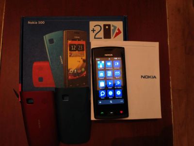 Лот: 4838610. Фото: 1. Nokia 500. Смартфоны