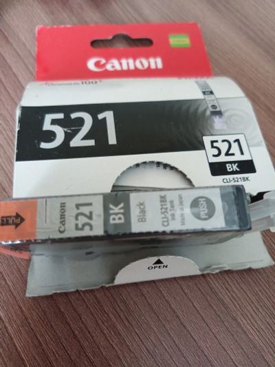 Лот: 16938135. Фото: 1. 2933B004 CANON CLI-521BK Картридж... Картриджи, расходные материалы