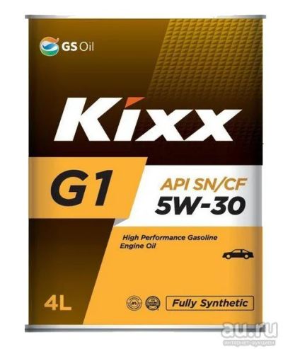 Лот: 9073577. Фото: 1. KIXX G1 5W-30 SN/CF 4L. Масла, жидкости