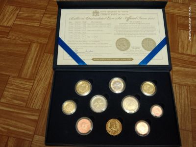Лот: 24989404. Фото: 1. Мальта 2013 Официальный набор... Наборы монет