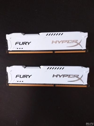 Лот: 15156960. Фото: 1. Kingston Hyperx DDR3 8gb (2*4Gb... Оперативная память