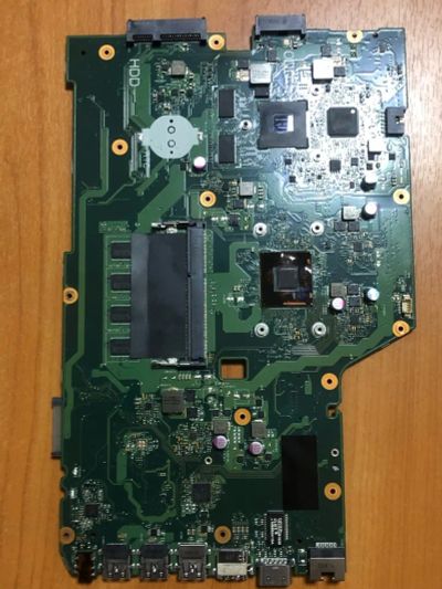 Лот: 19706084. Фото: 1. Б/У плата Asus X751S X751SJ X751SV... Материнские платы