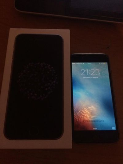 Лот: 7040599. Фото: 1. iphone 6 space gray. Смартфоны