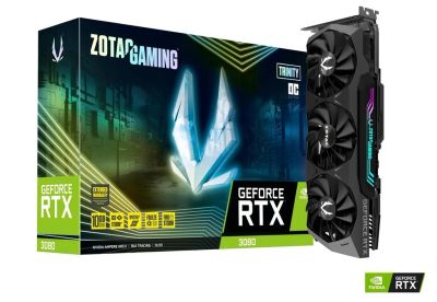 Лот: 16719820. Фото: 1. Видеокарта 10Gb RTX3080 Zotac... Видеокарты