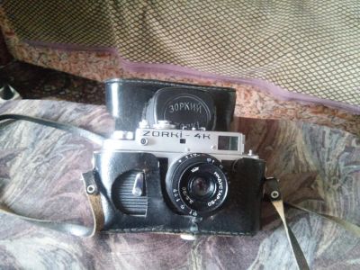 Лот: 7340000. Фото: 1. Фотоаппарат Зоркий 4К. Плёночные компактные