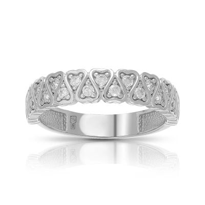 Лот: 23784630. Фото: 1. Кольцо TALANT из золота с фианитами. Кольца, перстни