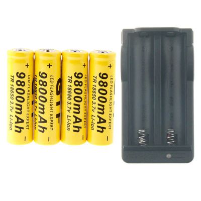 Лот: 6760127. Фото: 1. Аккумуляторы 18650 9800mAh 3.7v... Фонарики