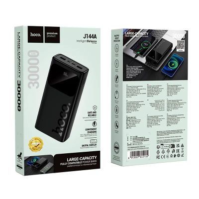 Лот: 25795110. Фото: 1. POWER BANK HOCO J144A 30000mAh... Внешние, портативные аккумуляторы для смартфонов (Power bank)