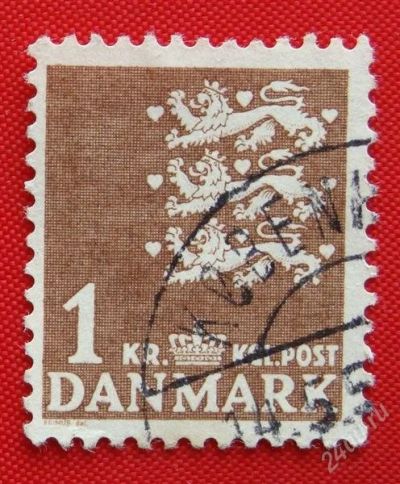 Лот: 1791695. Фото: 1. (№1408) марка (Дания). Марки