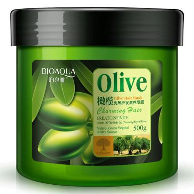 Лот: 11667985. Фото: 1. Маска для волос с оливками Bioaqua... Уход за волосами 