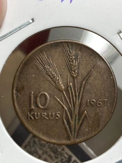 Лот: 19393691. Фото: 1. Турция 10 курушей, 1967. Ближний восток
