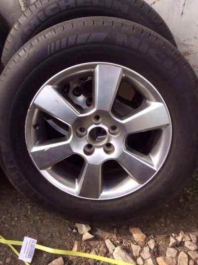 Лот: 5798730. Фото: 1. Комплект колес Toyota Harrier... Шины на дисках
