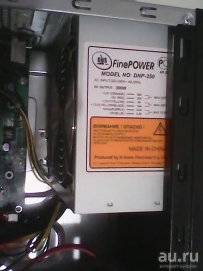 Лот: 8917167. Фото: 1. Блок питания DNS FinePower DNP-350... Корпуса, блоки питания