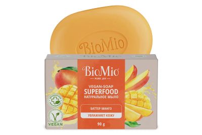 Лот: 23615972. Фото: 1. Натуральное мыло BioMio Bio-soap... Антисептики, защитные средства, медицинские маски