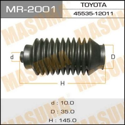 Лот: 18584879. Фото: 1. Рулевой рейки пыльник masuma MR-2001. Ходовая, подвеска, рулевое управление
