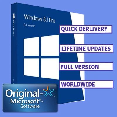 Лот: 13159646. Фото: 1. Genuine Windows 8.1 Pro 32/64... Системные
