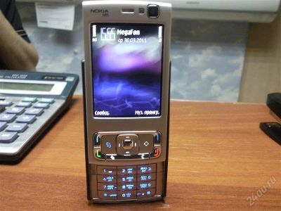 Лот: 936286. Фото: 1. срочно продам nokia n95-1 оригинал... Смартфоны