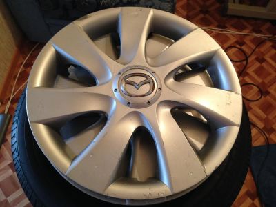 Лот: 3901146. Фото: 1. японские колпаки на Mazda оригинал... Колпаки