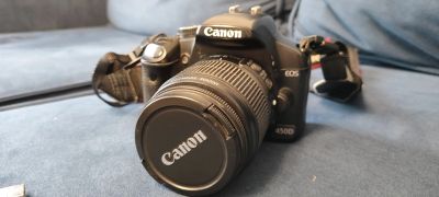 Лот: 24906956. Фото: 1. Фотоаппарат Canon 450D. Цифровые зеркальные