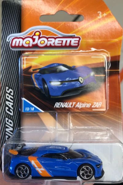 Лот: 17864283. Фото: 1. Majorette Renault Alpine Zar. Игрушки