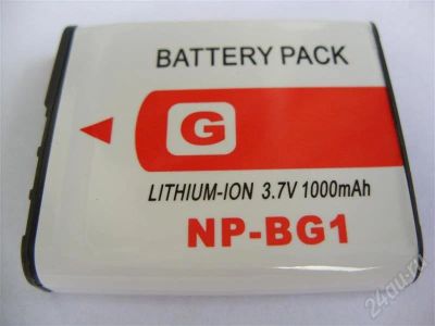 Лот: 321992. Фото: 1. АКБ NP-BG1, новый аккумулятор... Другое (фотокамеры)