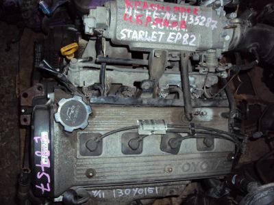 Лот: 3631951. Фото: 1. Двс,мотор,двигатель Toyota 4E... Двигатель и элементы двигателя
