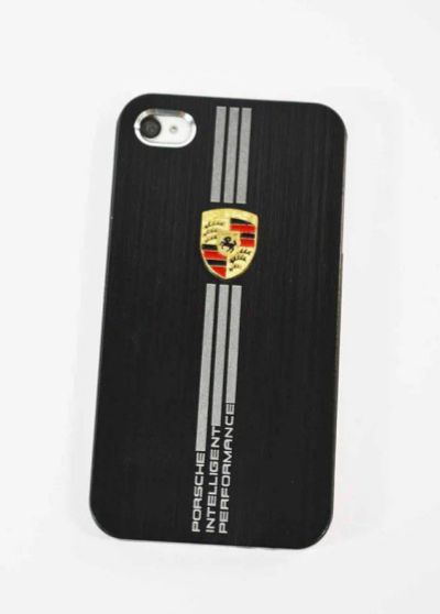 Лот: 3223249. Фото: 1. Чехол iPhone 4/4s, Porsche, чёрный... Чехлы, бамперы