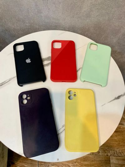 Лот: 24906155. Фото: 1. Чехол на iPhone 11 (5 шт одним... Чехлы, бамперы