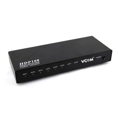 Лот: 4551279. Фото: 1. Разветвитель HDMI 1 ПК-8 мониторов... Шлейфы, кабели, переходники