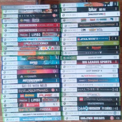 Лот: 6130208. Фото: 1. коллекция игр для xbox 360 лицензионные... Игры для консолей
