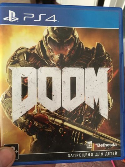 Лот: 9765127. Фото: 1. DOOM PS4 полностью на русском. Игры для консолей