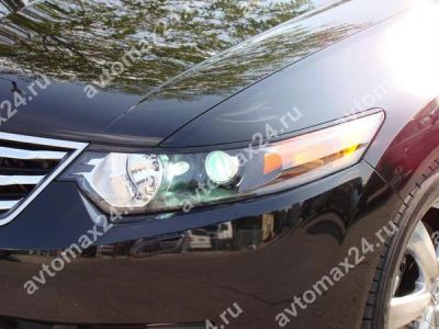 Лот: 6473690. Фото: 1. Реснички на фары, var №1, узкие... Детали тюнинга