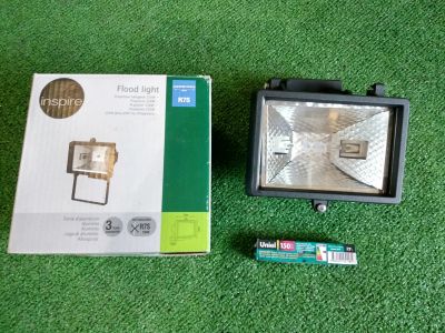Лот: 13069420. Фото: 1. Прожектор галогенный + лампа 150W. Другое освещение