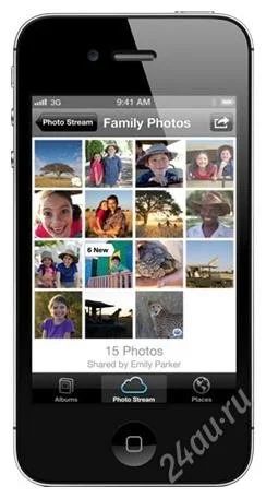 Лот: 3879328. Фото: 1. Apple iPhone 4S 16Gb Black Полный... Смартфоны