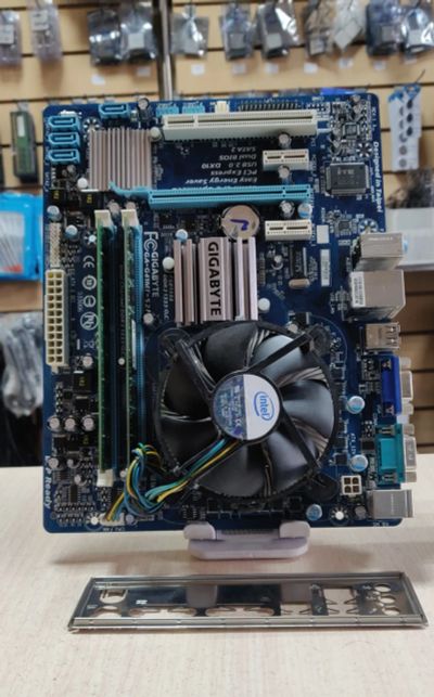 Лот: 20729698. Фото: 1. Комплект 4ядра/Q9400/8GbDDR3/G41M-S2P... Комплекты запчастей