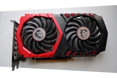 Лот: 19013382. Фото: 1. Видеокарта MSI GTX 1050 Ti gaming... Видеокарты