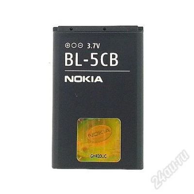 Лот: 2204779. Фото: 1. Аккумулятор Nokia BL-5CB. Аккумуляторы