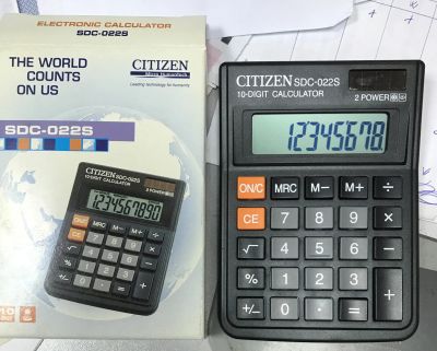 Лот: 20541548. Фото: 1. Калькулятор Citizen SDC-022S. Калькуляторы