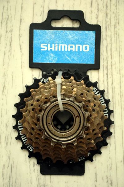 Лот: 14825677. Фото: 1. Новая Трещотка Shimano TZ500-7... Запчасти